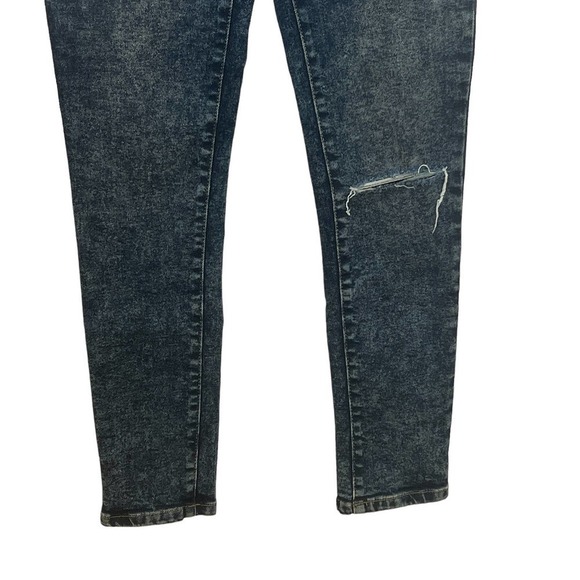 BUFFALO DAVID BITTON DARK‎ WASH HIGH RISE SKINNY ANKLE JEANS WOMEN'S SIZE 29 - Picture 5 of 15